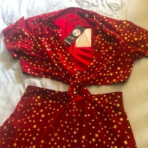 Fun and glamorous starry dress